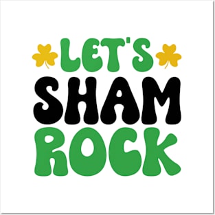 Let's Sham-Rock: Embrace the Irish Spirit! Posters and Art